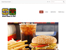 Tablet Screenshot of bigjburgerspizzavilla.com